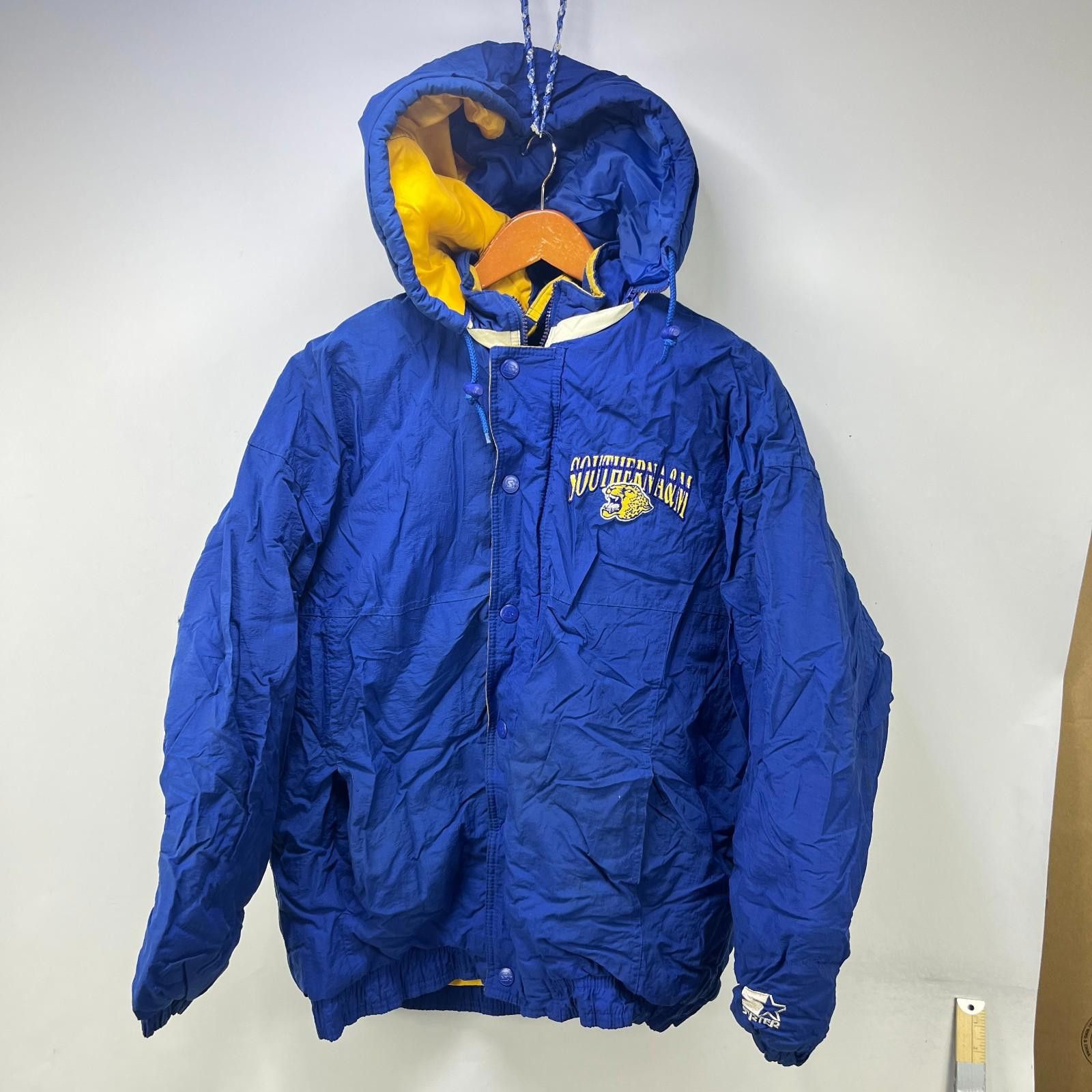 Starter Vintage 90s Starter Southern Uni Jaguars A&M Jacket Large Size ONE SIZE - 2 Thumbnail
