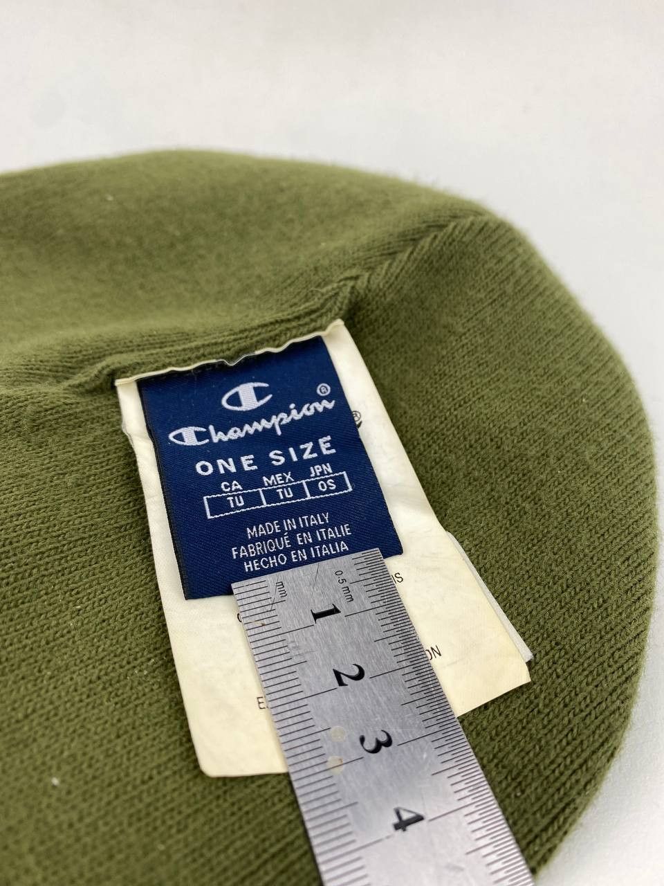 Champion × Vintage Vintage Champion Beanie Hat Made in Italy Size ONE SIZE - 6 Thumbnail