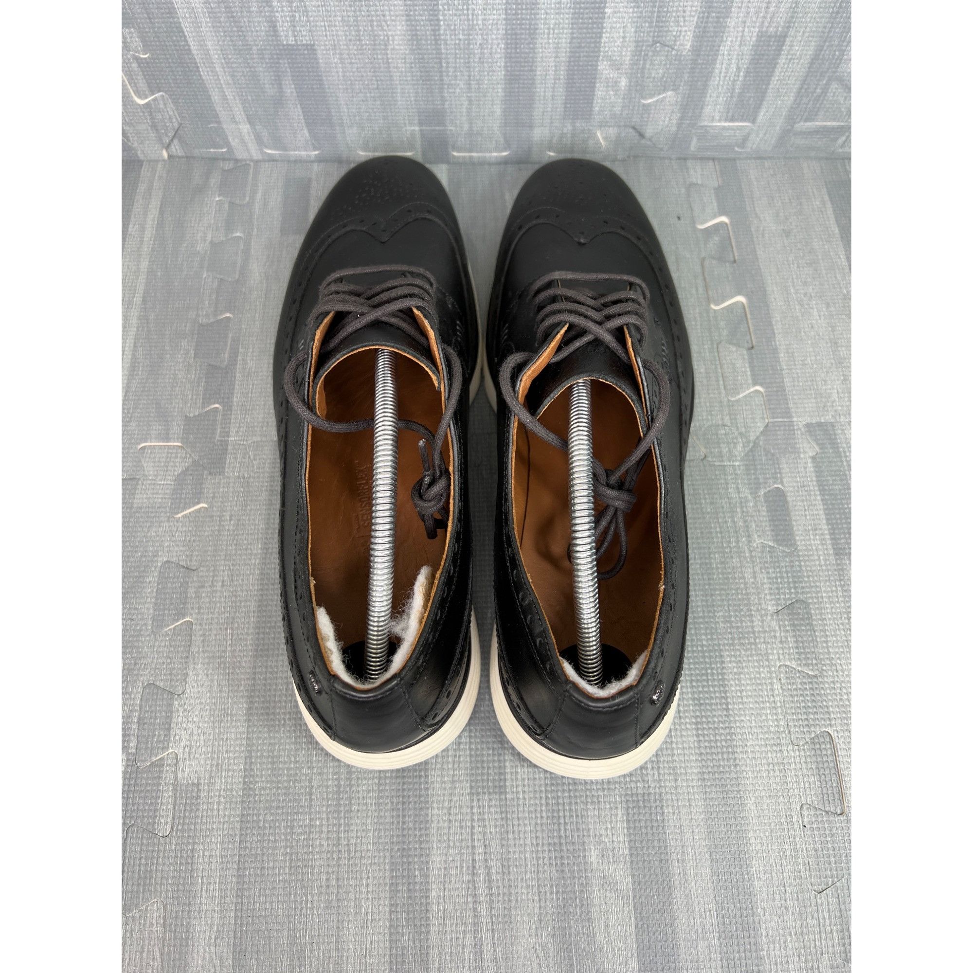 Timberland Timberland Wingtip Oxford Sensorflex Comfort Mens 11.5 Black Size US 11.5 / EU 44-45 - 9 Thumbnail
