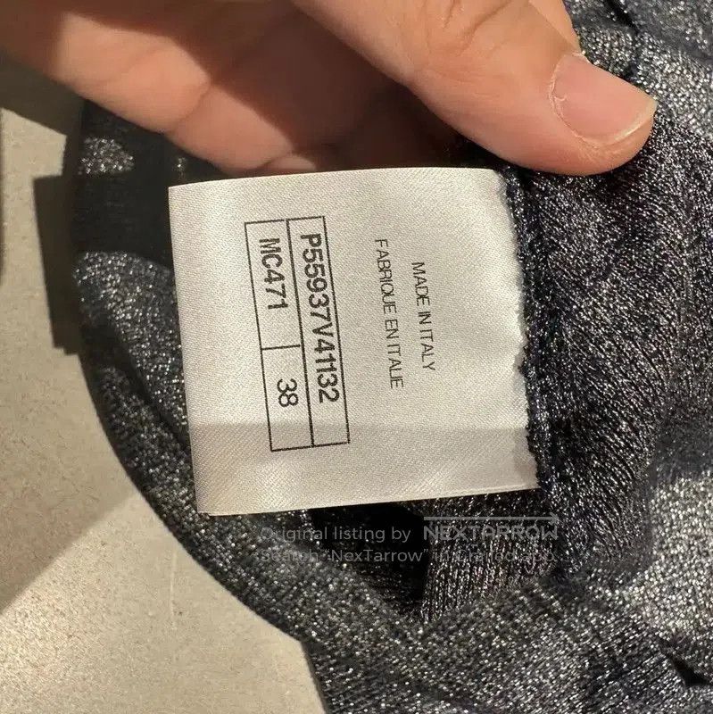 Chanel Chanel Gray Cotton Blend Women's T-Shirt . Size M / US 6-8 / IT 42-44 - 5 Thumbnail
