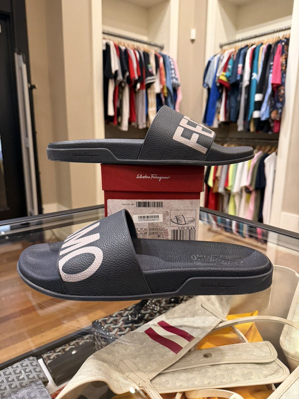 Salvatore Ferragamo Ferragamo Slides Size US 13 / EU 46 - 1 Thumbnail