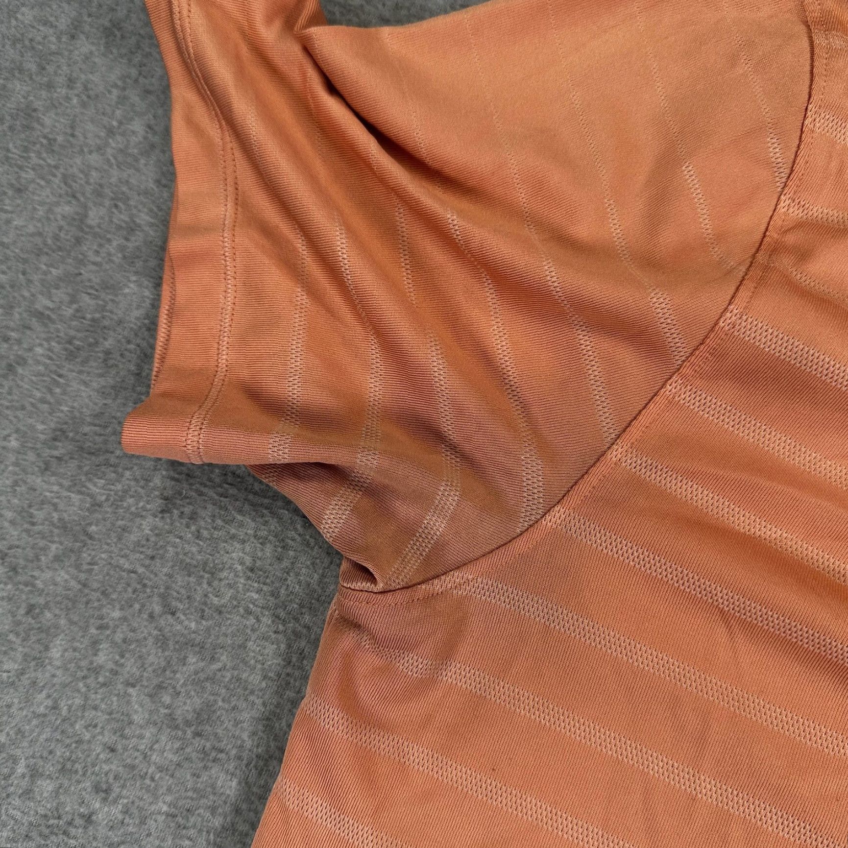 Nike Nike Dri-FIT Polo Shirt Mens M Orange Striped Golf Short Sleeve Polo Shirt Nike Dri-FIT Mens M Orange Striped Short Sleeve Golf Polo Size US M / EU 48-50 / 2 - 4 Thumbnail