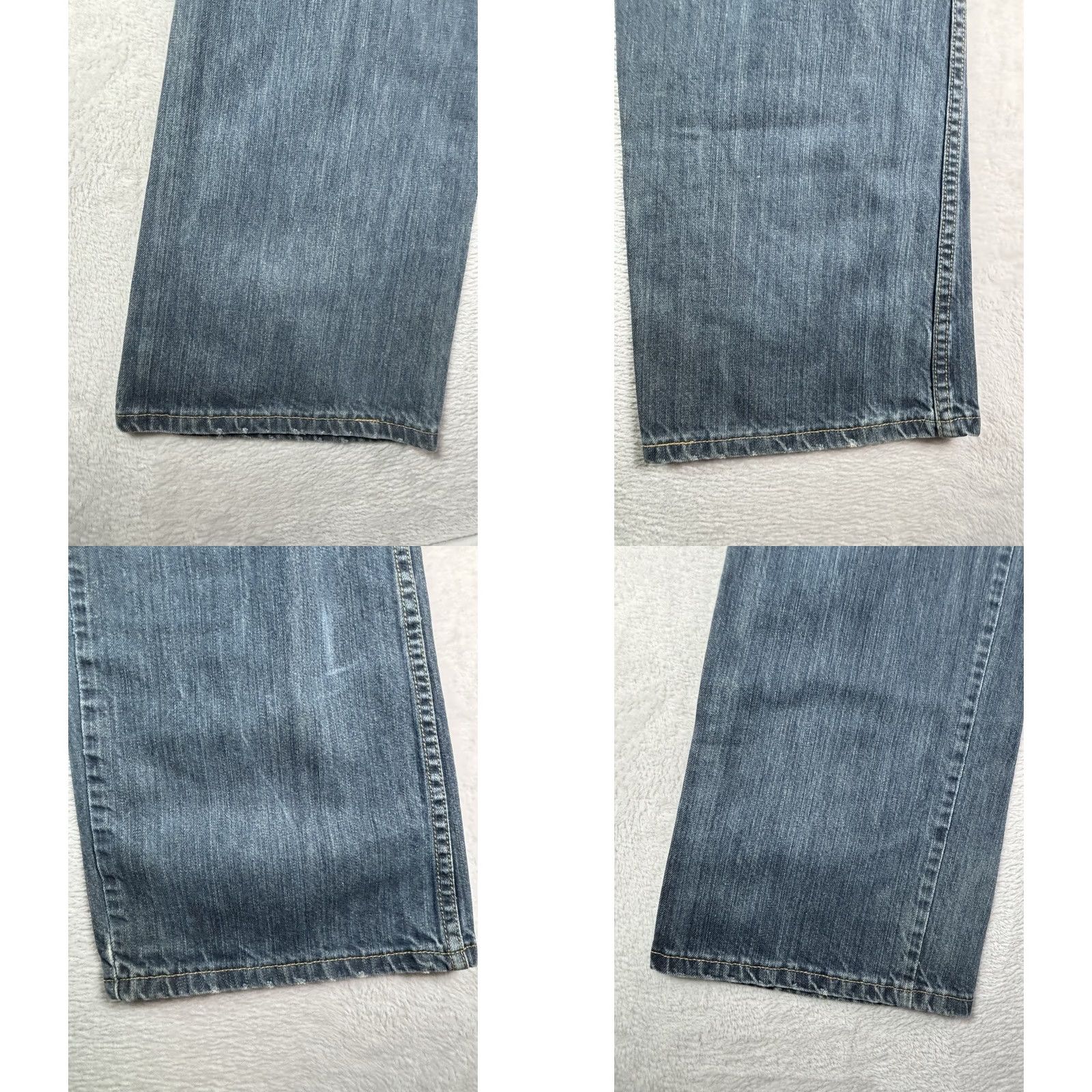 Wrangler Wrangler WRT20WB Jeans Men's 34x34 Blue Retro Western Cowboy Straight Slim Denim Size US 34 / EU 50 - 9 Thumbnail