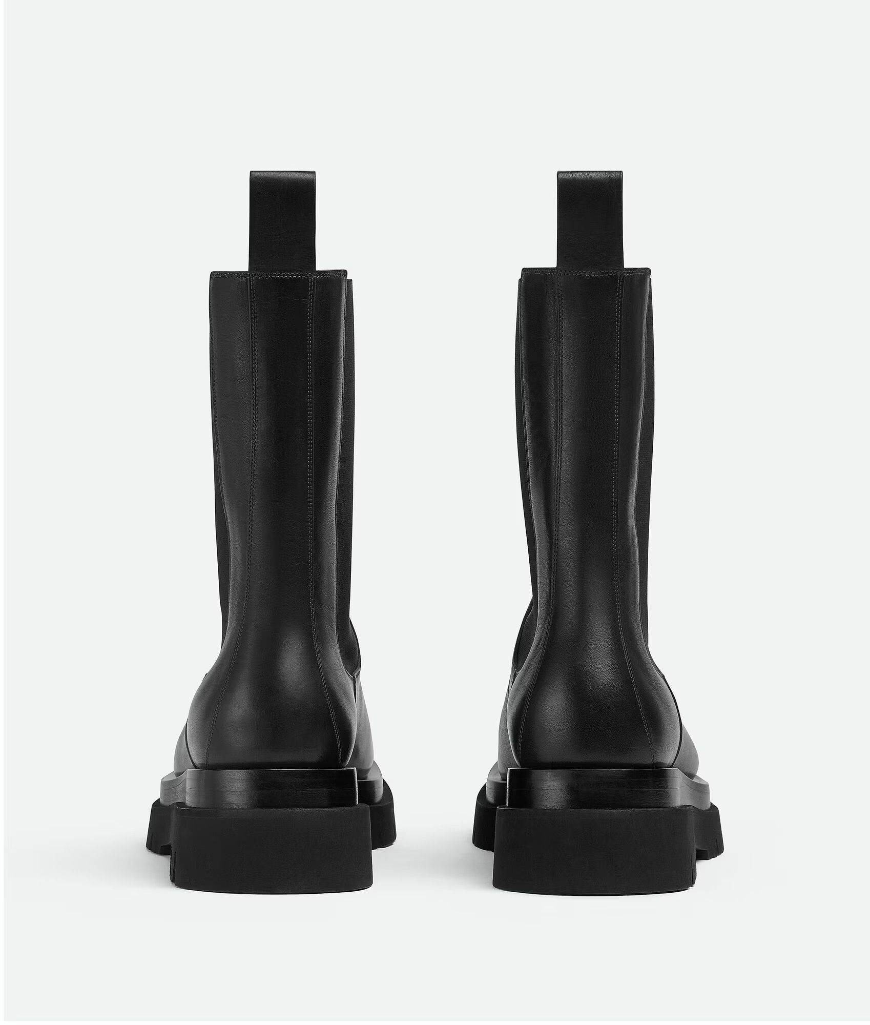 Bottega Veneta o1n1vont1124 Lug Chelsea Boots in Black Size US 9.5 / IT 39.5 - 4 Thumbnail