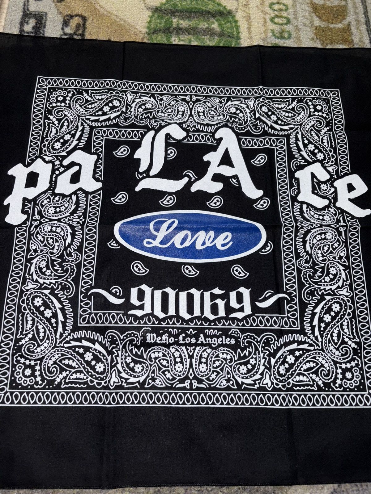 Palace Palace Logo Bandana Black Size ONE SIZE - 1 Preview