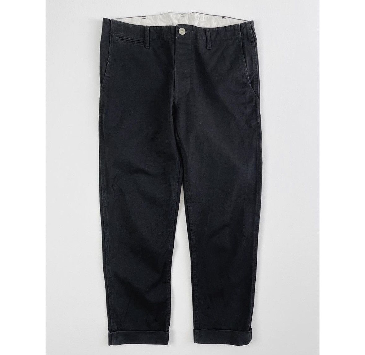 image of Visvim Pants in Black, Men's (Size 31)