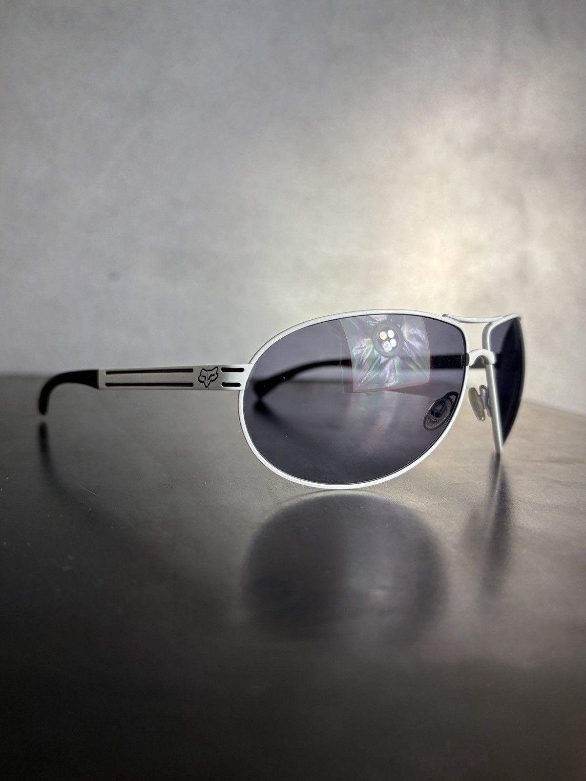 Fox Racing × Oakley 2007 Oakley Fox Racing Sunglasses The Injection Aviators Y2K Size ONE SIZE - 18 Thumbnail