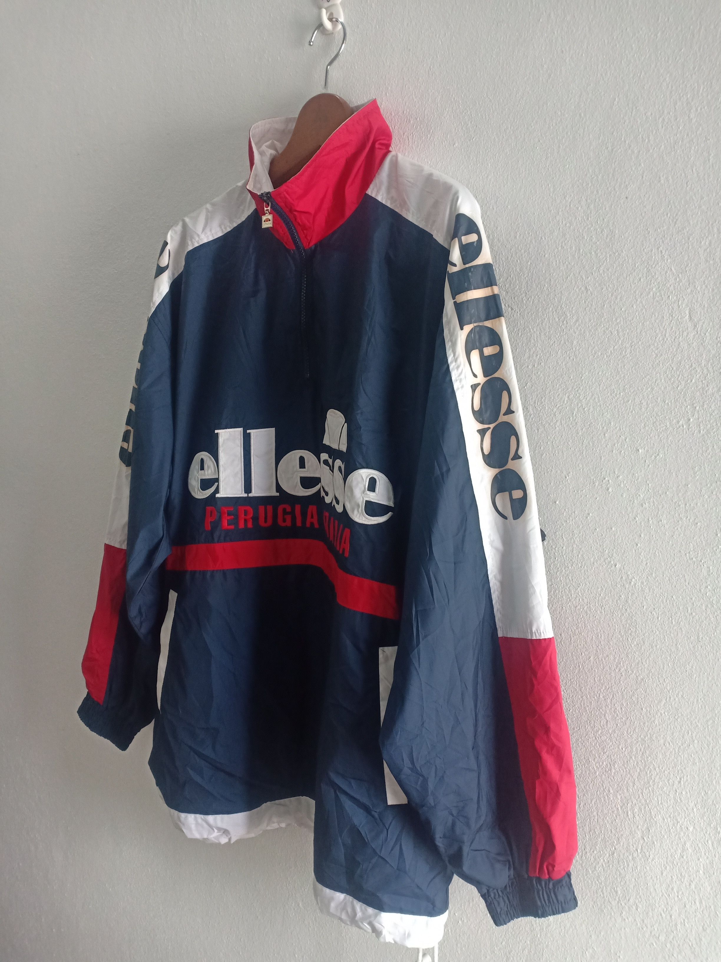 Ellesse ELLESSE big script logo windbreaker Size US L / EU 52-54 / 3 - 2 Thumbnail