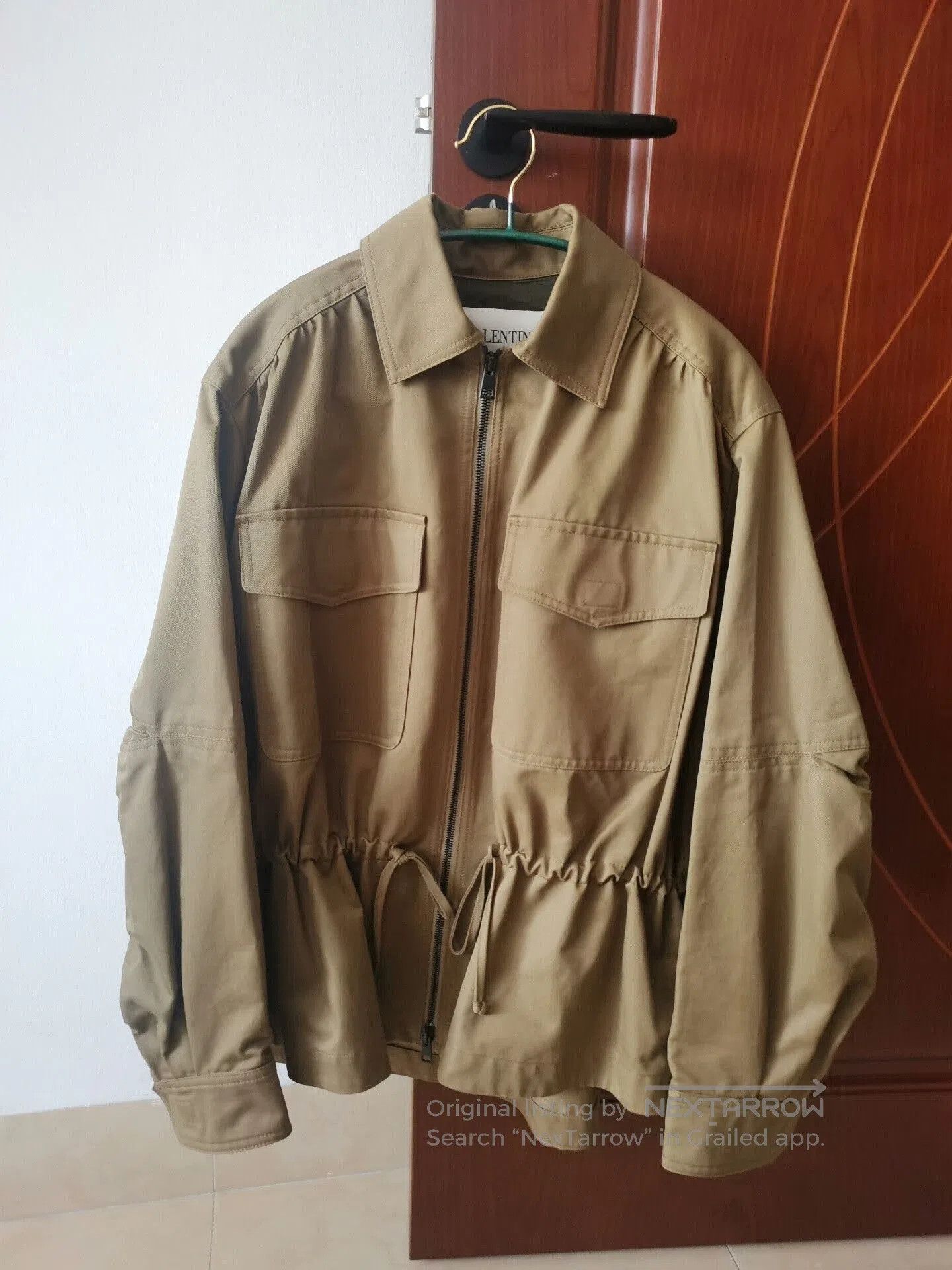 Valentino Valentino Waves Sequin Wool Blend Parka. Size US XXS / EU 40 - 4 Thumbnail
