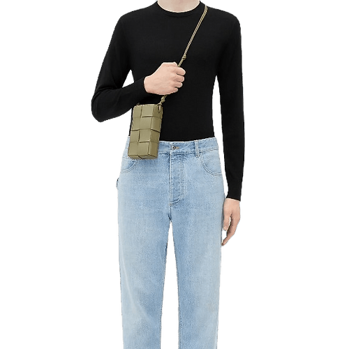 Bottega Veneta o1n1vont1124 Size: OS / Mini Cassette Cross-Body Bag Beige Size ONE SIZE - 3 Thumbnail