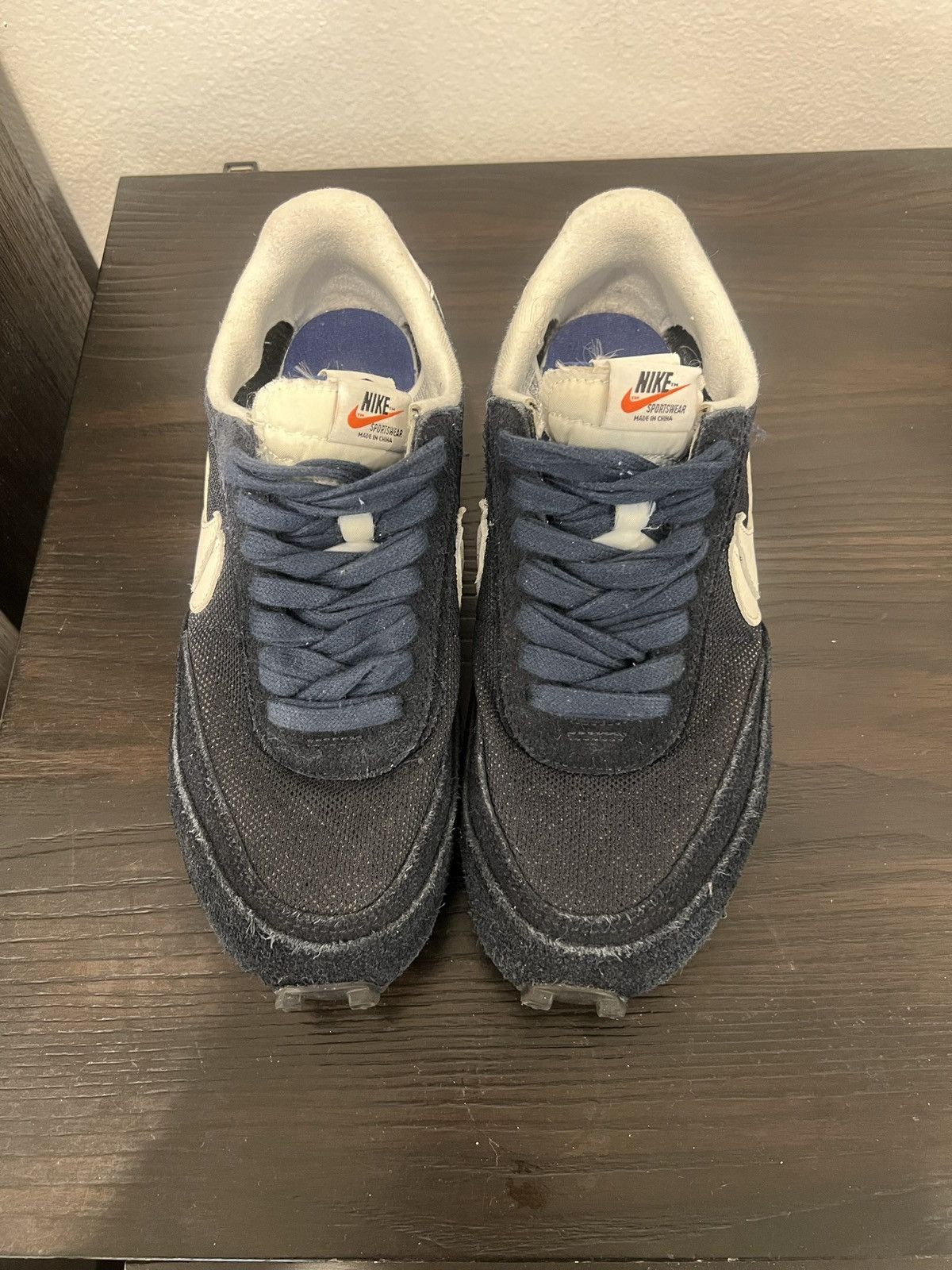 Nike × Sacai NIKE LD Waffle Sacai Fragment Blue avoid Size US 9.5 / EU 42-43 - 7 Thumbnail