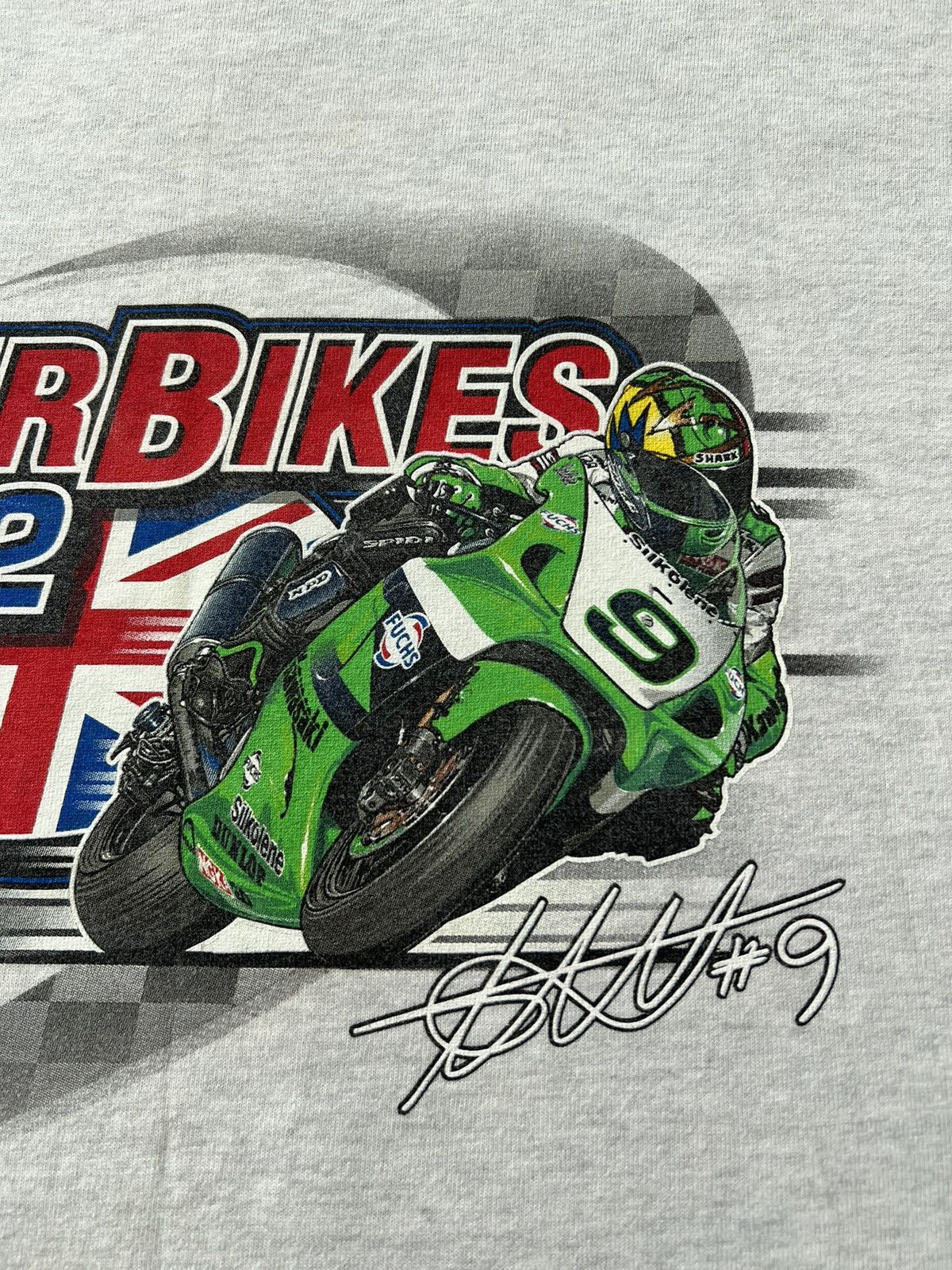 Vintage Vintage 2002 Superbikes Steve Hislop Ducati Moto Racing Tee Size US XL / EU 56 / 4 - 4 Thumbnail