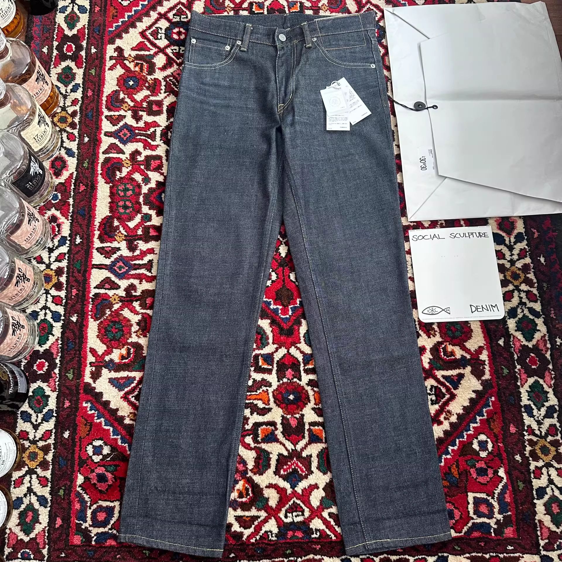 Visvim visvim 13AW 03R NW Raw Denim Jeans Size US 30 / EU 46 - 2 Thumbnail