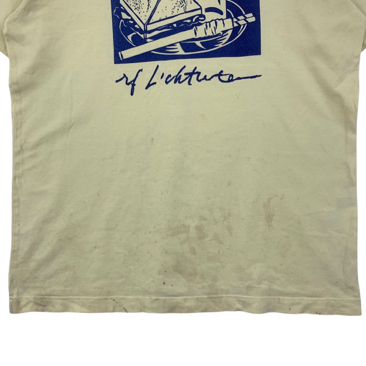 Vintage Vintage ROY LICHTENSTEIN Sandwich And Soda Trash Tee Size US L / EU 52-54 / 3 - 4 Thumbnail
