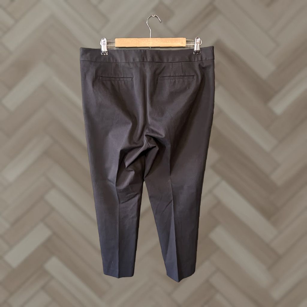 Talbots VINTAGE? Talbots Women Cropped Pants 14P Black Cropped Work Business 25in Inseam Womens Petite Pants Size 36" / US 14 / IT 50 - 1 Thumbnail