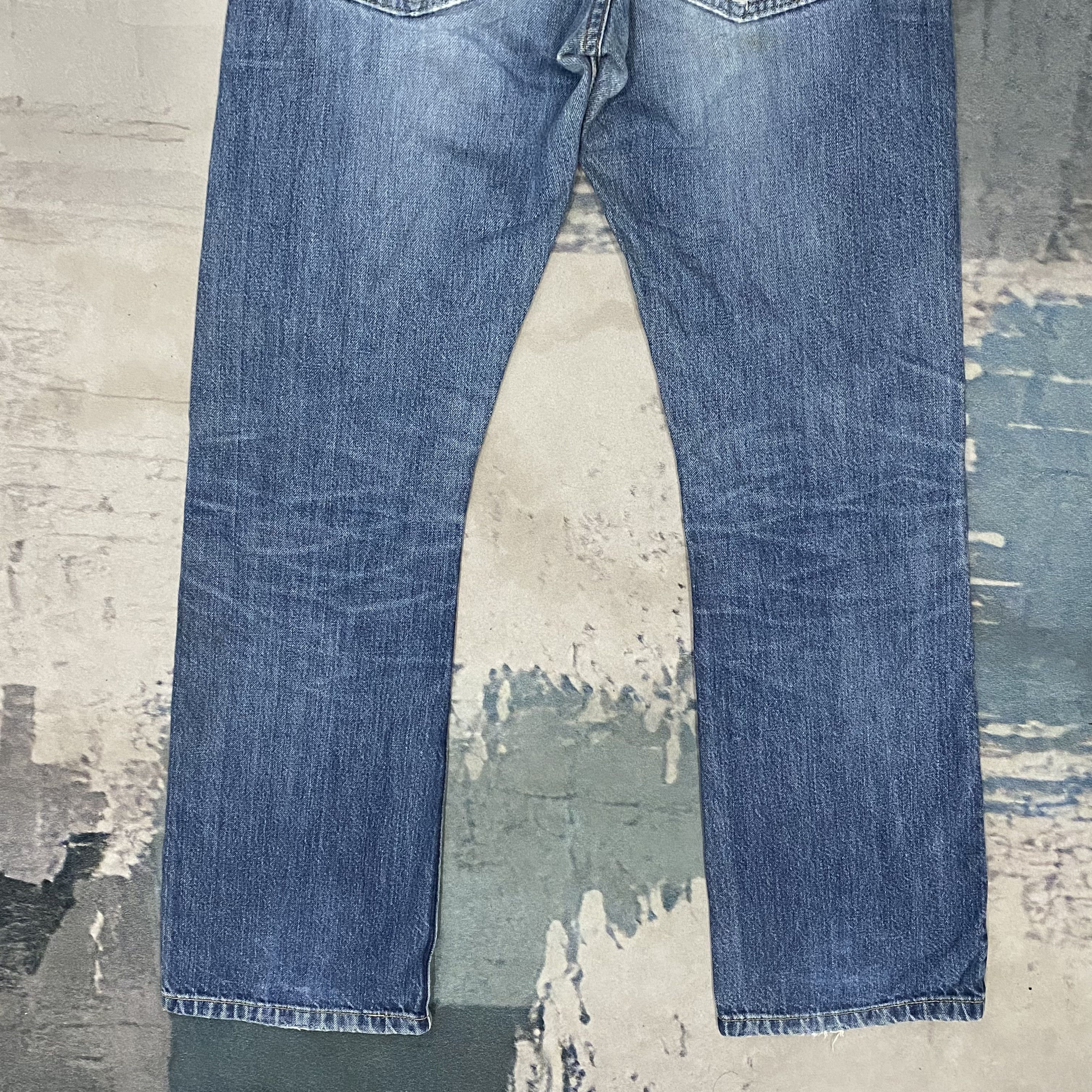 Levi's 🔥 Vintage Levis 507 Distress Aging Bootcut Denim Size US 29 - 6 Thumbnail