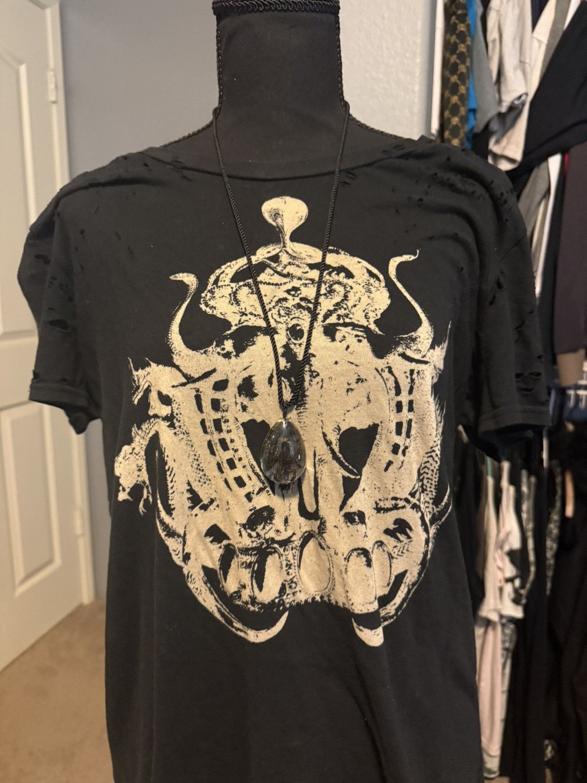 Le Grande Bleu (L.G.B.) L.G.B thrashed tee Size US L / EU 52-54 / 3 - 2 Thumbnail