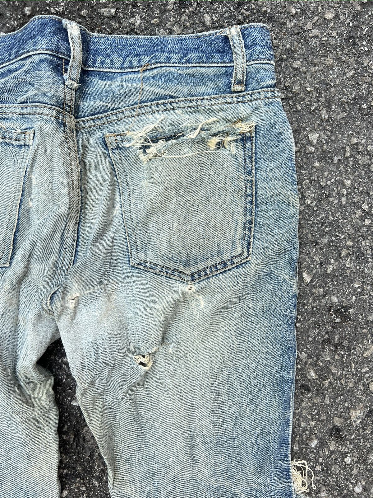 Japanese Brand 5. LoungeLizard Japanase Brand Rusty jeans Size US 31 - 3 Thumbnail