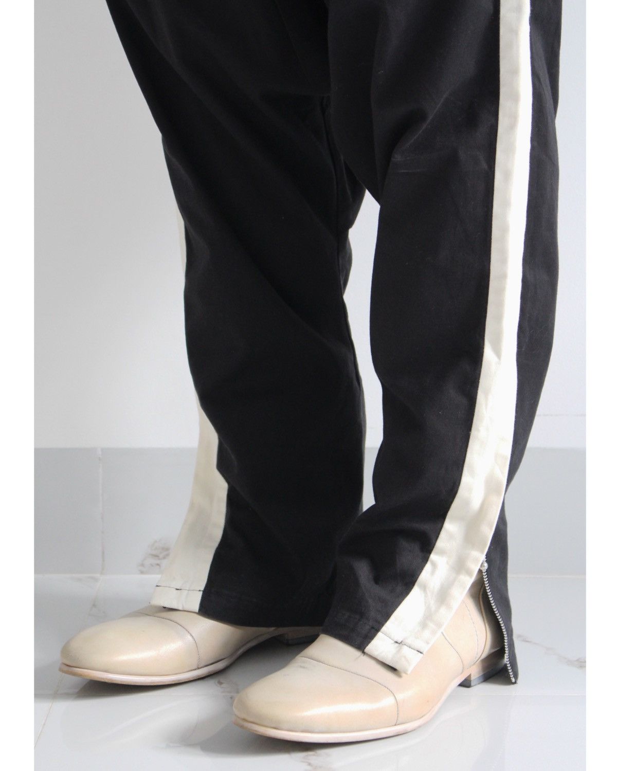 Alfredo Bannister 2000S ALFREDO BANNISTER SIDE-ZIP CALF LEATHER BOOTS Size US 7 / EU 40 - 2 Thumbnail