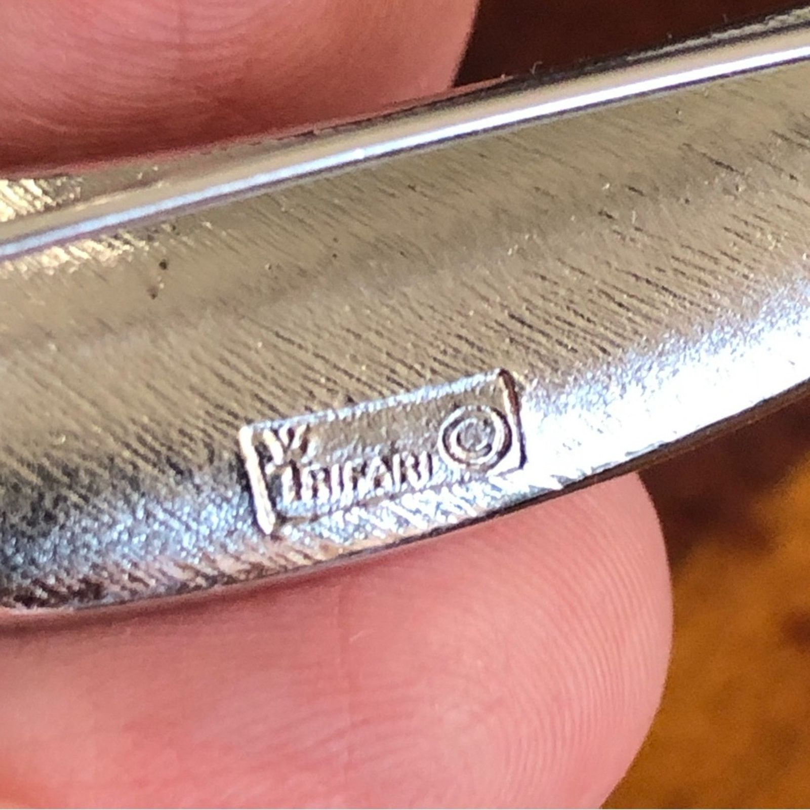 Vintage Vintage Crown Trifari brushed and shiny silver brooch pin Size ONE SIZE - 2 Thumbnail