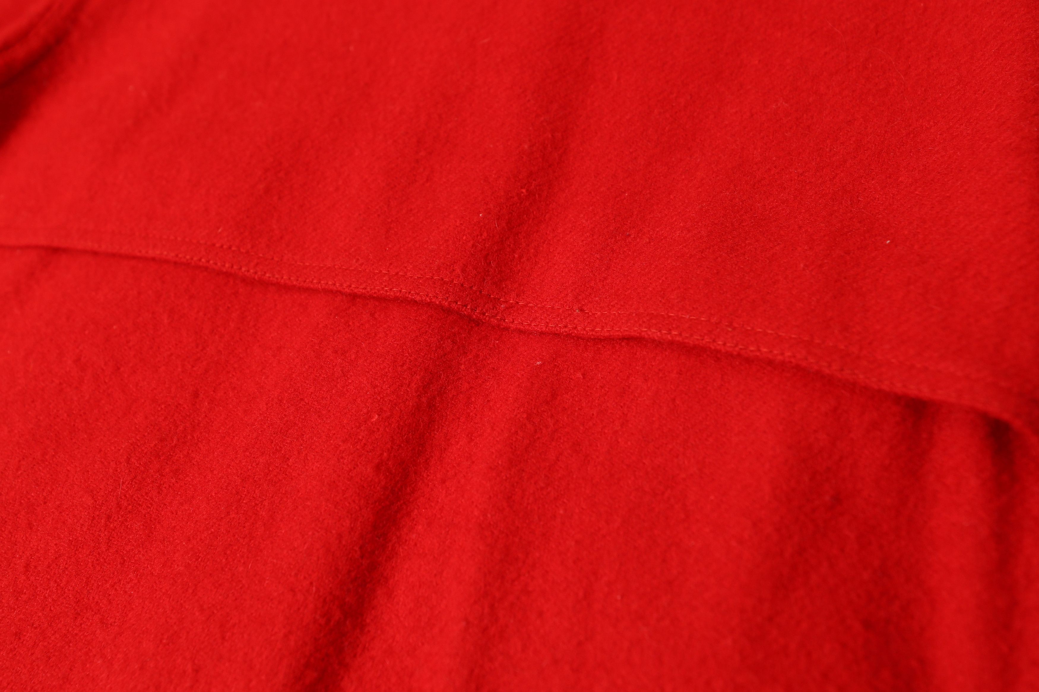 Johnson Woolen Mills Johnson Woolen Mills Red Wool Zip Hunting Tog Jacket (15) Size XL / US 12-14 / IT 48-50 - 14 Thumbnail