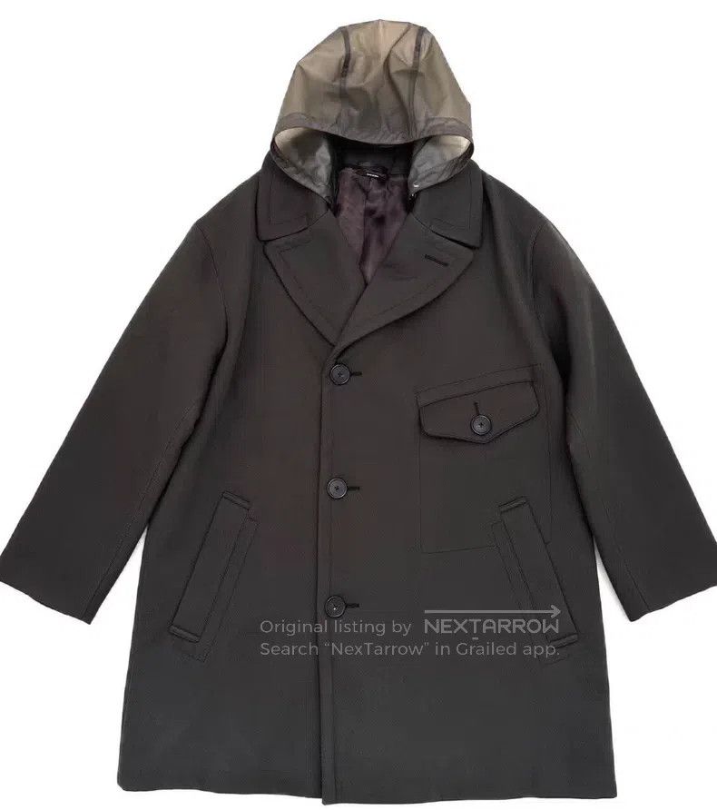 Hermes Hermes 100% wool coat, emerald green, chest pocket design, Size US M / EU 48-50 / 2 - 8 Thumbnail
