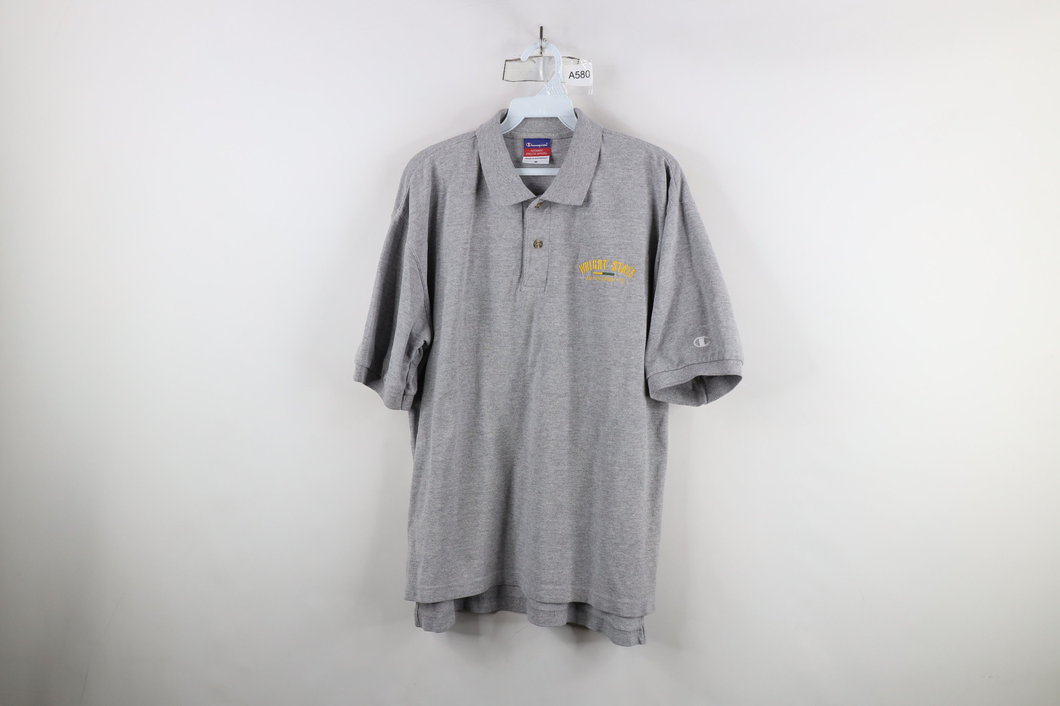 Champion × Vintage Vintage 90s Champion Wright State University Polo Shirt Size US M / EU 48-50 / 2 - 1 Thumbnail