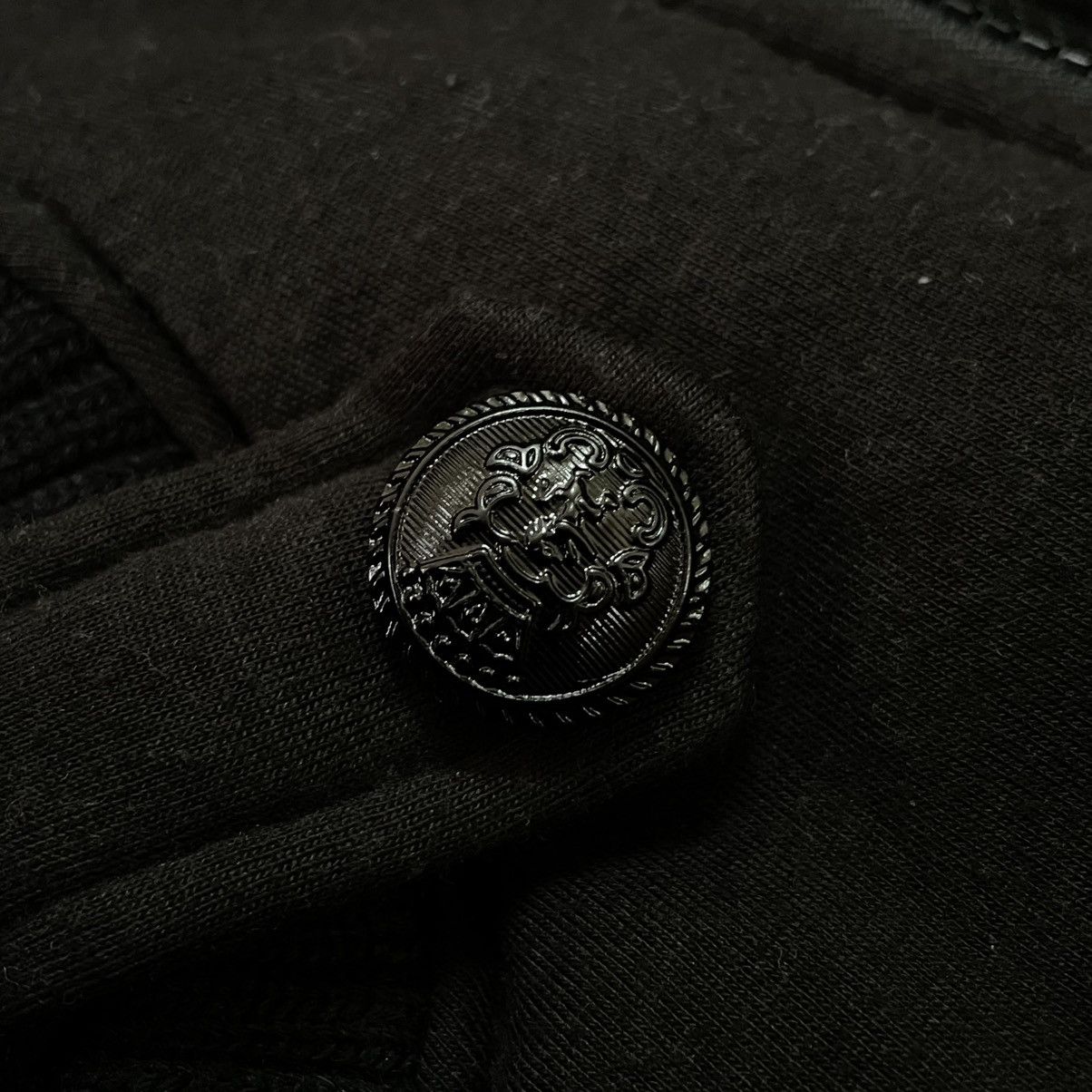 If Six Was Nine 🇯🇵 SHINY RIPPLE AVANT GARDE PUNK GOTHIC HOODIE JACKET Size L / US 10 / IT 46 - 13 Thumbnail