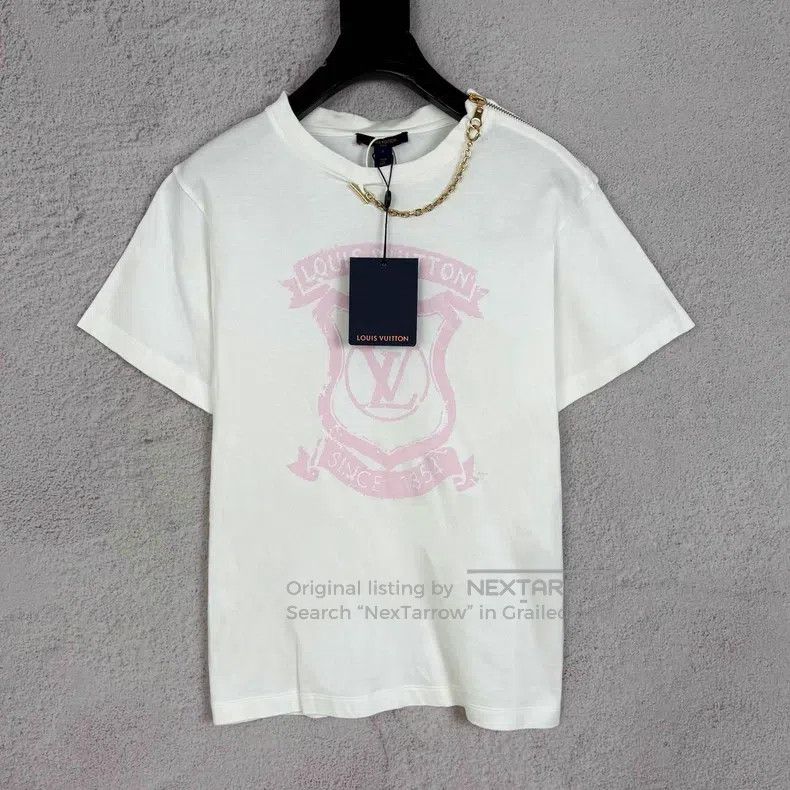 Louis Vuitton Louis Vuitton Shield printed chain short sleeves Size US S / EU 44-46 / 1 - 1 Thumbnail