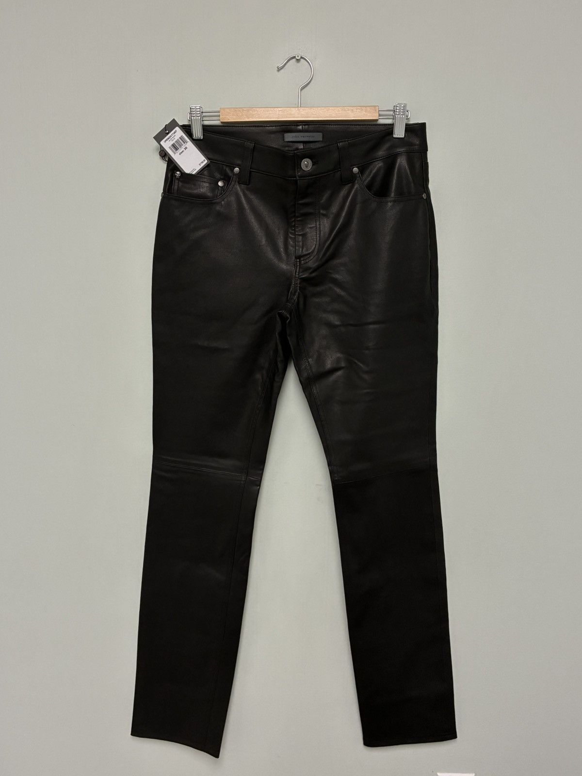 John Varvatos The Rocker Leather Pants. Size 30 Size US 30 / EU 46 - 12 Thumbnail