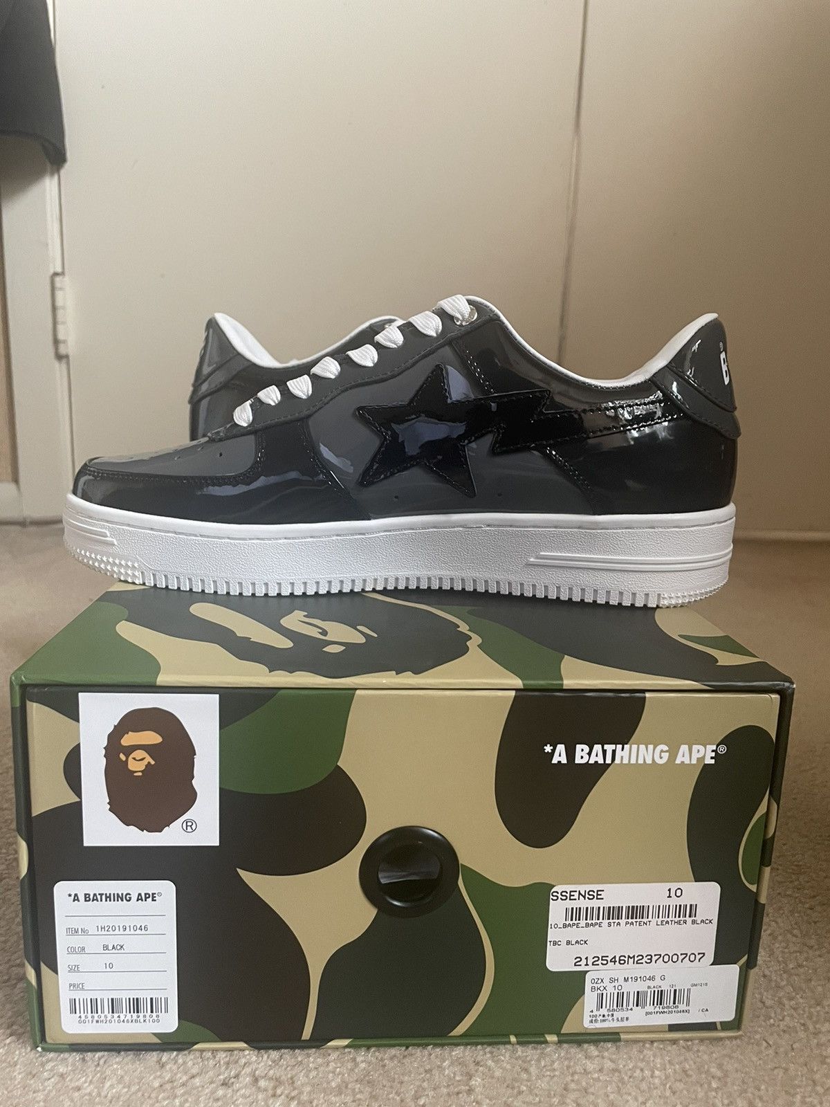 Bape Bape Bapesta Low ‘Camo Combo Black’ Size US 10 / EU 43 - 5 Thumbnail