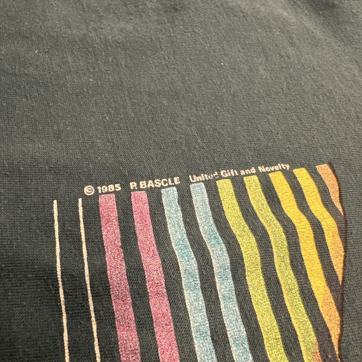 Hanes × Vintage True Vintage 80s 1985 New Orleans Art T Shirt Single Stitch Size US L / EU 52-54 / 3 - 4 Thumbnail