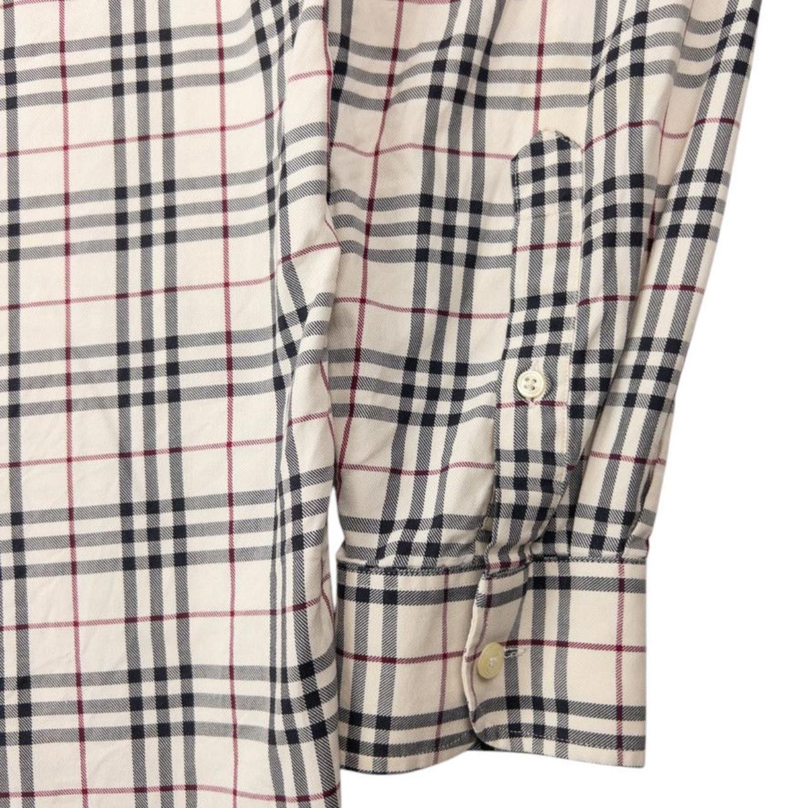 Burberry Vintage Burberry Nova Check Long Sleeve Shirt Size M Size US M / EU 48-50 / 2 - 4 Thumbnail