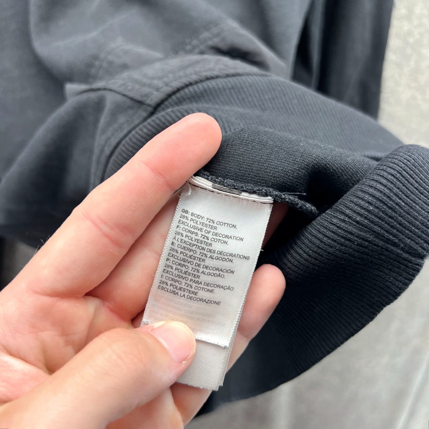 The North Face The North Face Hooded Pullover Men Small Black Fleece Logo Sweatshirt Sweatshirt Size US S / EU 44-46 / 1 - 4 Thumbnail