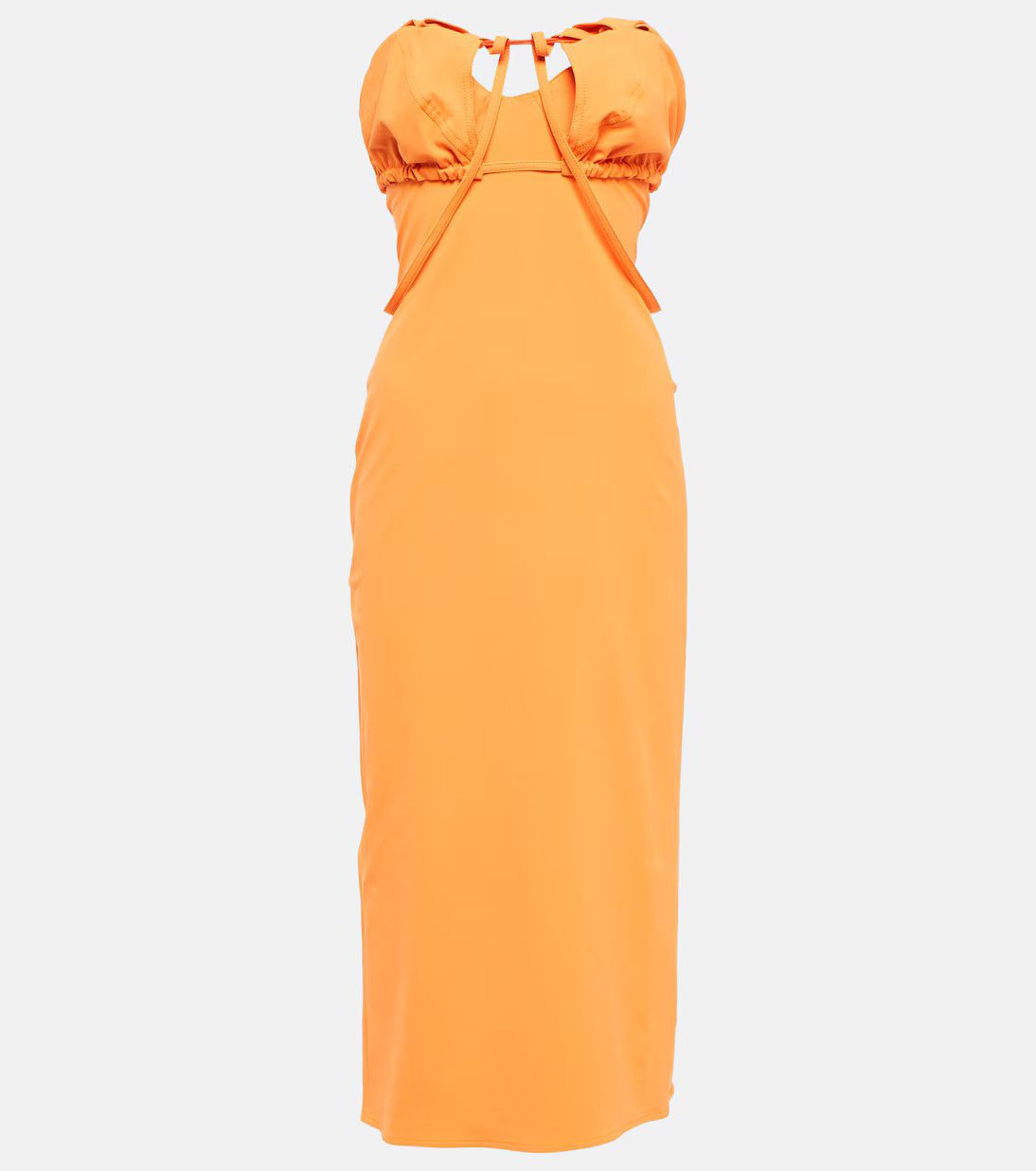 Jacquemus JACQUEMUS LA ROBE BIKINI ORANGE Size: 34 / S Size S / US 4 / IT 40 - 4 Thumbnail