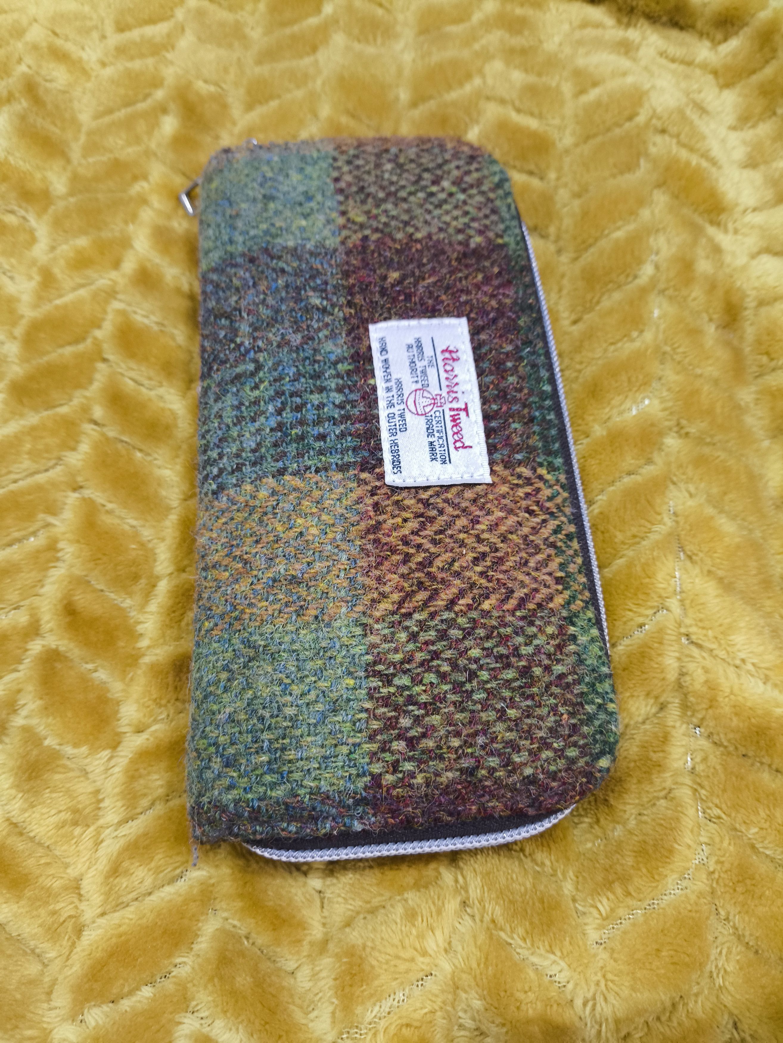 Harris Tweed Harris Tweet wool long wallet unisex Size ONE SIZE - 2 Thumbnail