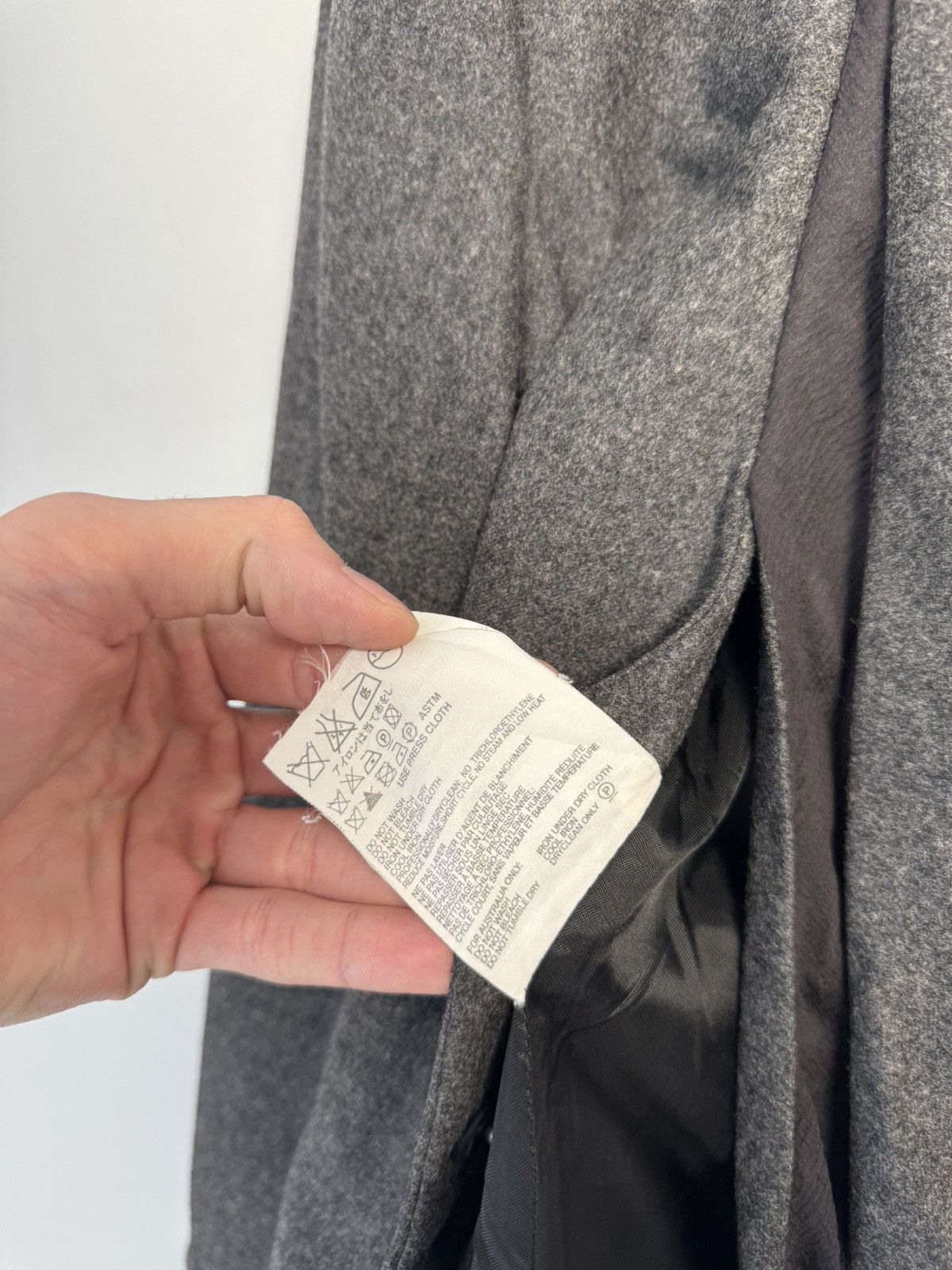Miu Miu Miu Miu Vintage Fleece Wool Gray Blazer Jacket Size 40 Size S / US 4 / IT 40 - 13 Thumbnail