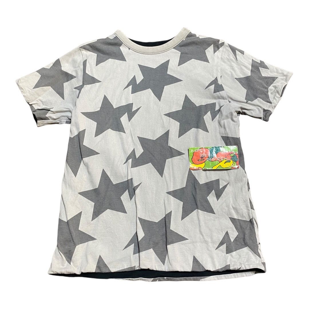 BAPE STA reversible TEE black glay