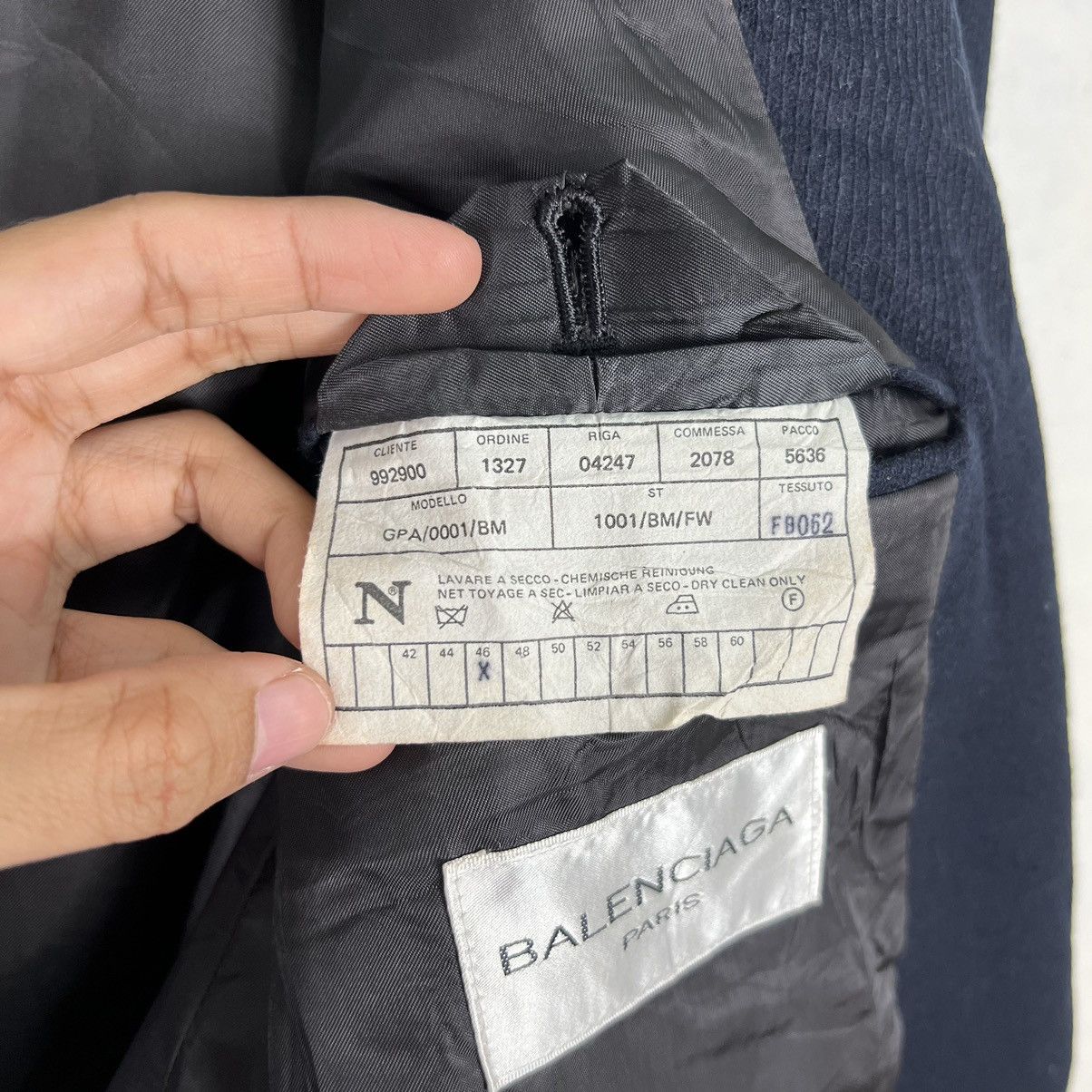 Balenciaga 🔥 BALENCIAGA PARIS DOUBLE BREAST BLAZER JACKET Size US M / EU 48-50 / 2 - 15 Thumbnail