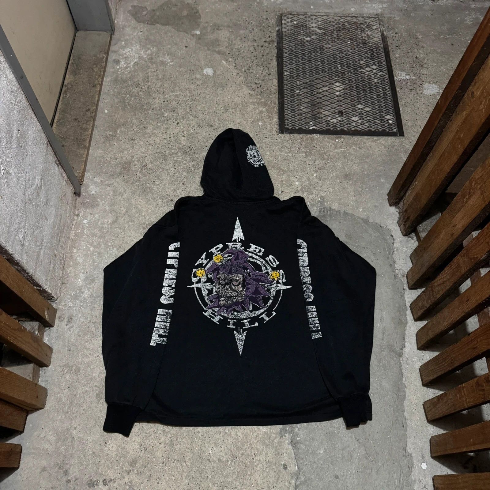 Band Tees Vintage 90s cypress hill hoodie Size US XL / EU 56 / 4 - 1 Thumbnail