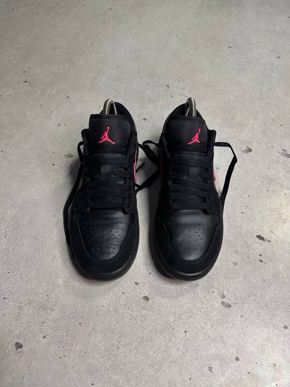 Jordan Brand Nike Air Jordan 1 Low Red Orbit Black Sneakers Limited Rare Size US 7.5 / IT 37.5 - 5 Thumbnail