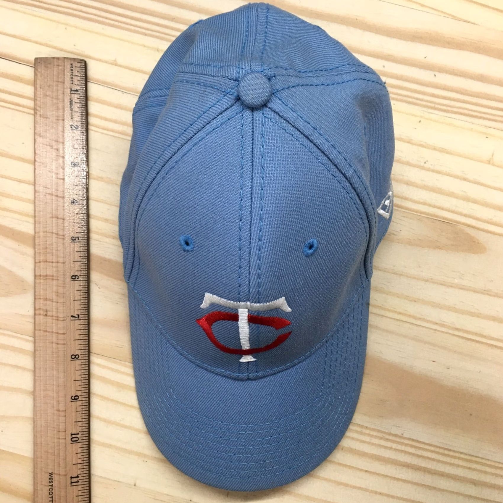 New Era New Era Minnesota Twins Baseball Cap Mens Blue S-M Curved Brim Embroidered Logo Size ONE SIZE - 4 Thumbnail