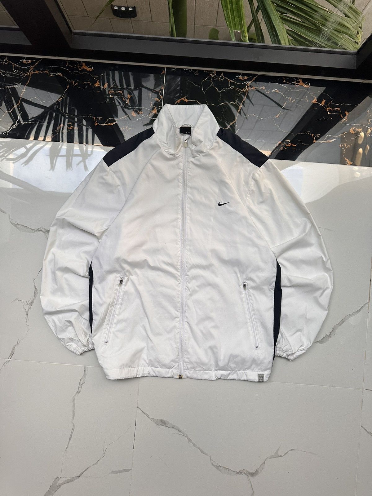 Nike × Vintage NIKE COURT VINTAGE DOUBLE LOGO STREETWEAR LIGHT JACKET Size US M / EU 48-50 / 2 - 2 Thumbnail