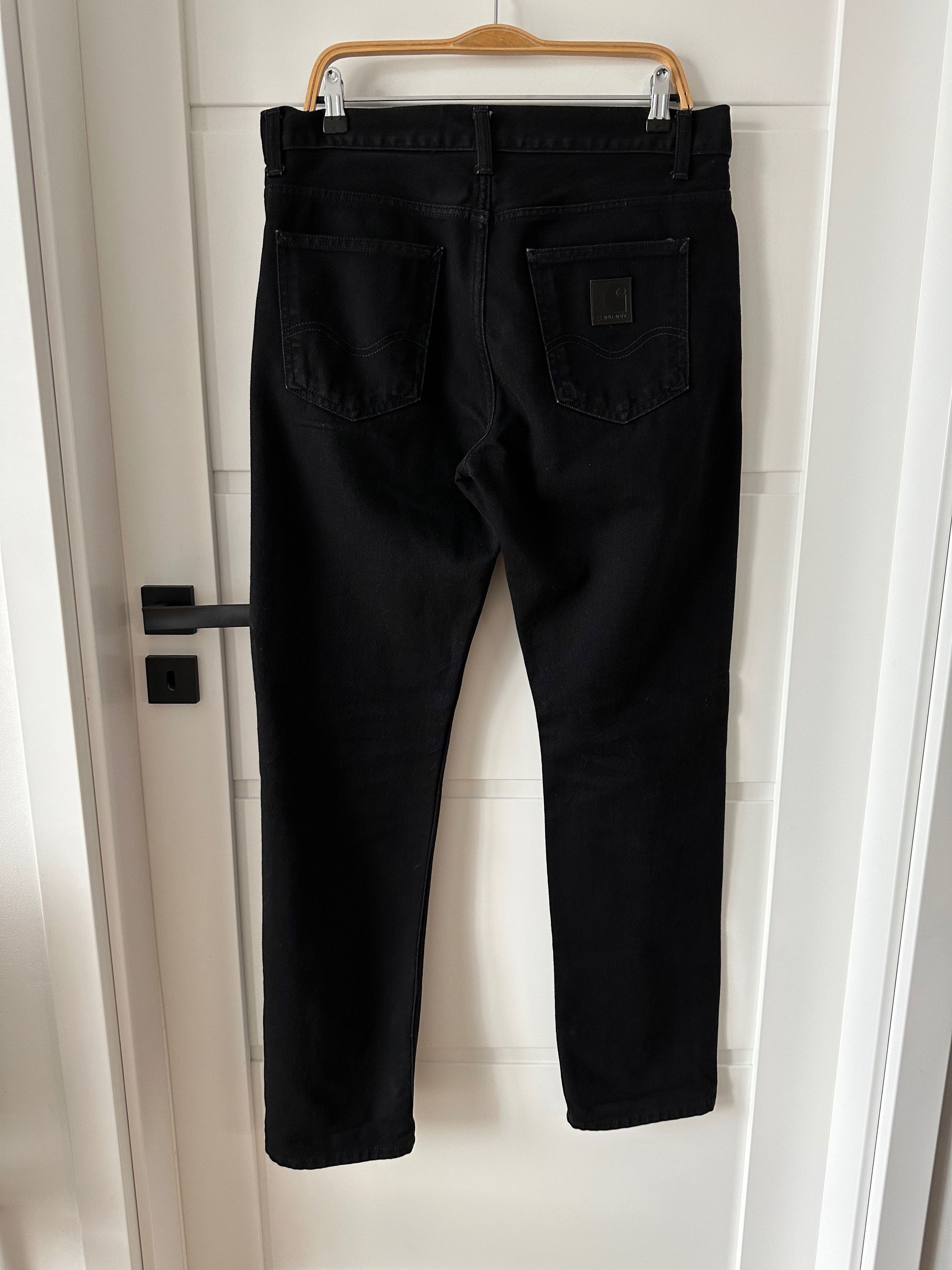 Carhartt Carhartt Wip Texas pant black denim jeans pants Size US 32 / EU 48 - 5 Thumbnail
