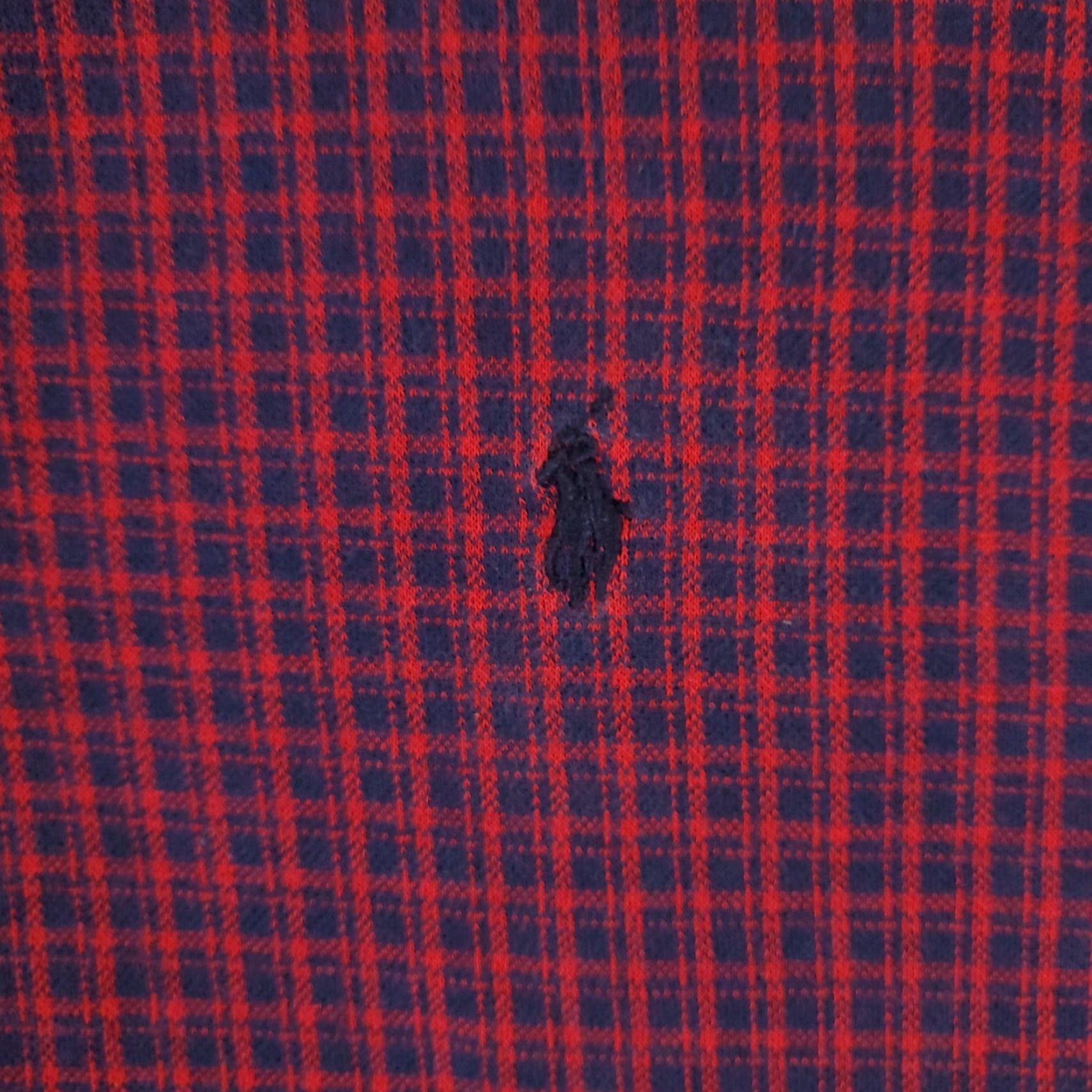 Ralph Lauren Ralph Lauren Polo Shirt Mens XL Red Check Casual Short Sleeve Size US XL / EU 56 / 4 - 2 Thumbnail