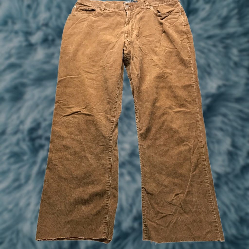 Polo Ralph Lauren VINTAGE Polo Ralph Lauren Corduroy Pants Mens 38x28 Straight Brown Size US M / EU 48-50 / 2 - 1 Thumbnail