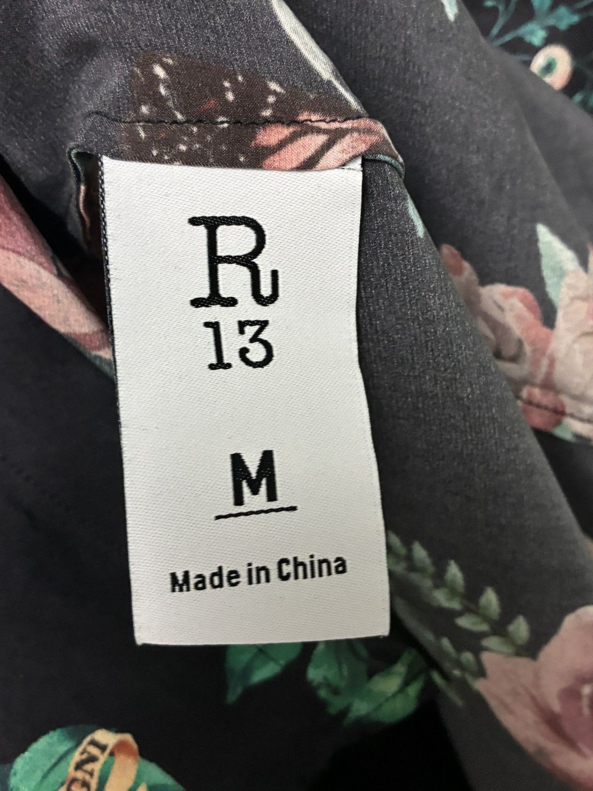 R13 Useless Treasures Cowboy Shirt Medojm Size US M / EU 48-50 / 2 - 7 Thumbnail