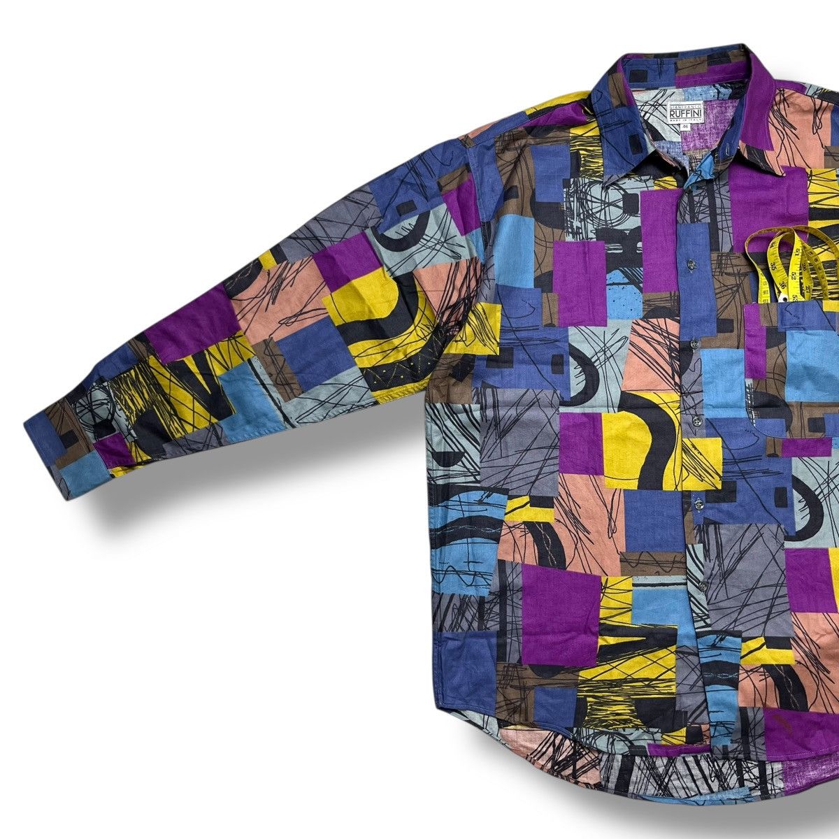 Gianfranco Ferre Luxury Style multicolour ruffini italy button ups shirt Size US M / EU 48-50 / 2 - 5 Thumbnail