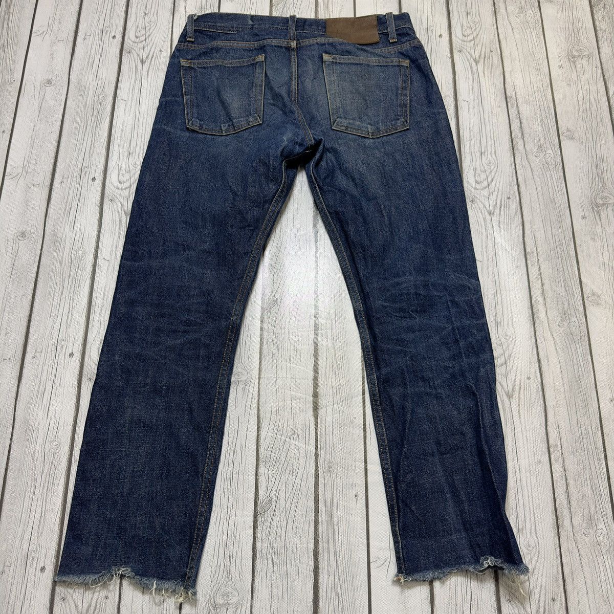 Naked Famous Weird Guy Dirty Fade Selvedge jeans