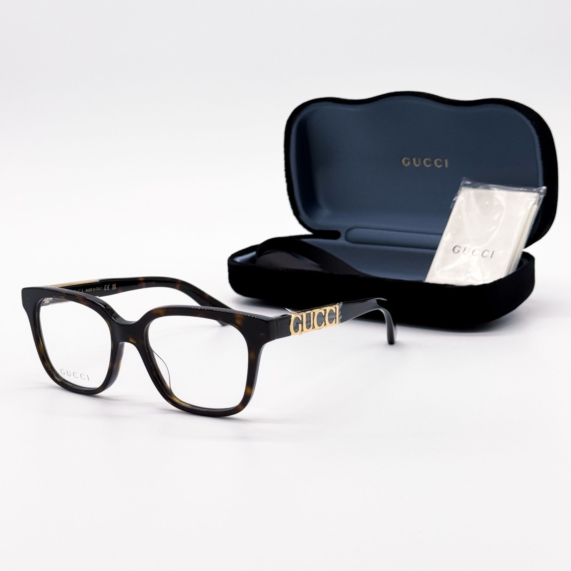 Gucci NEW GUCCI GG1192O 002 EYEGLASSES WOMEN HAVANA EYEWEAR Size ONE SIZE - 2 Thumbnail